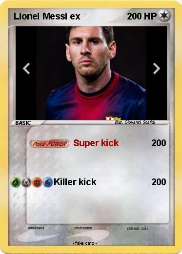 Pokemon Lionel Messi ex