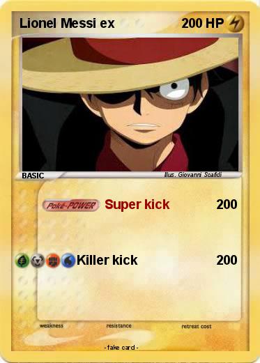 Pokemon Lionel Messi ex