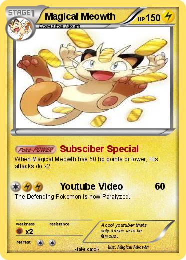 Pokemon Magical Meowth