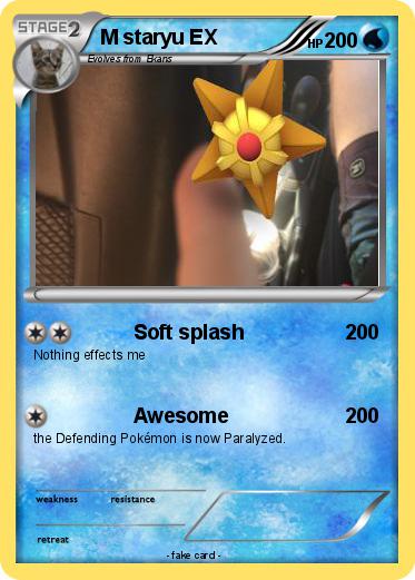 Pokemon M staryu EX