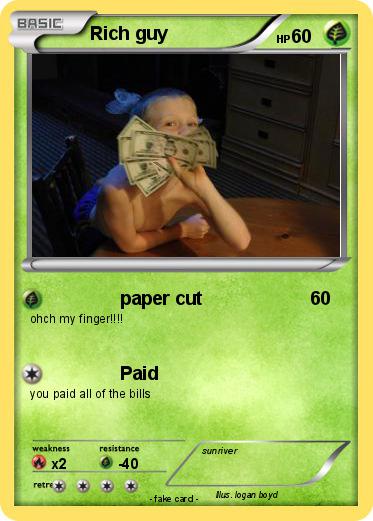 Pokemon Rich guy