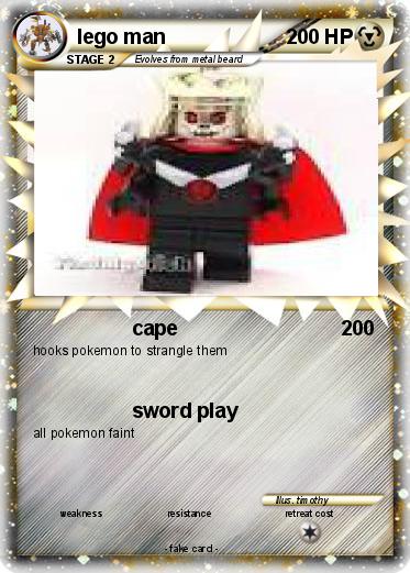 Pokemon lego man