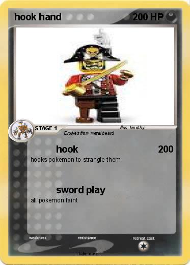 Pokemon hook hand