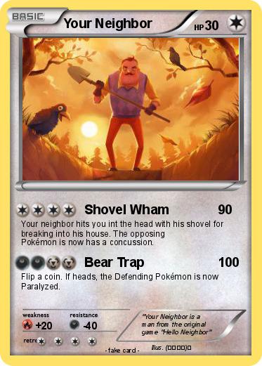 Pokemon Your Neighbor