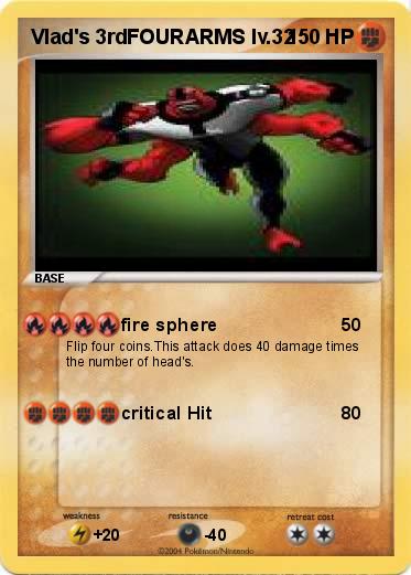 Pokemon Vlad's 3rdFOURARMS lv.32