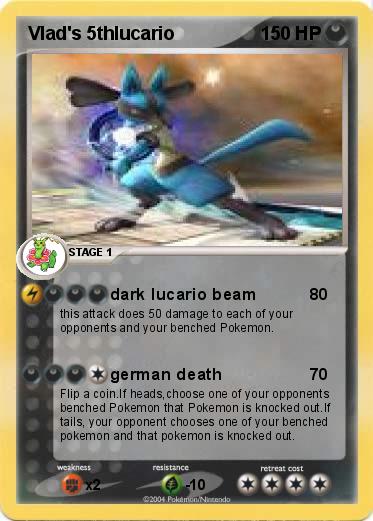 Pokemon Vlad's 5thlucario
