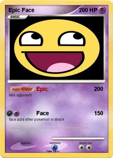 Pokemon Epic Face