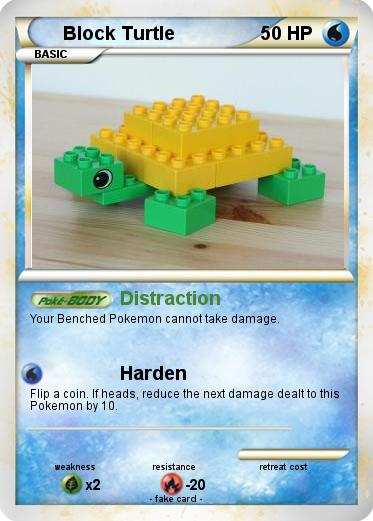 Pokemon Block Turtle