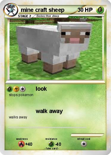Pokemon mine craft sheep