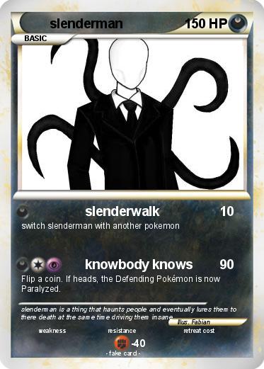 Pokemon slenderman