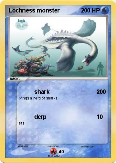 Pokemon Lochness monster