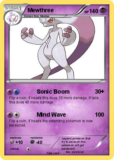 Pokemon Mewthree