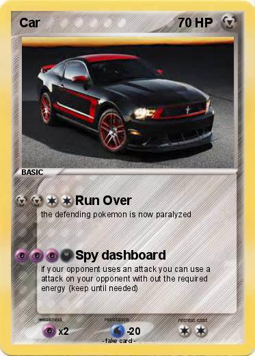 Pokemon Car