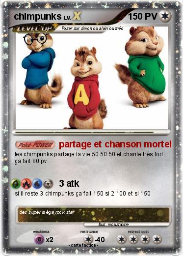 Pokemon chimpunks