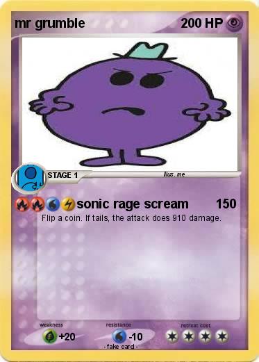 Pokemon mr grumble