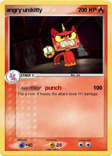 Pokemon angry unikitty