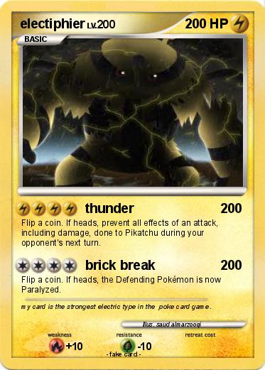 Pokemon electiphier