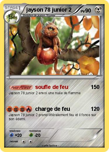 Pokemon jayson 78 junior 2