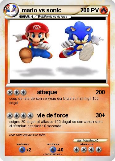 Pokemon mario vs sonic