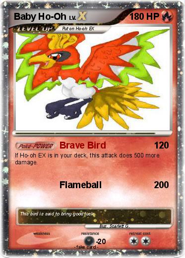 Pokemon Baby Ho-Oh