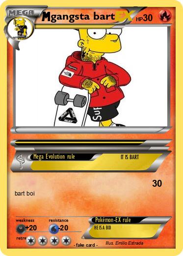 Pokemon gangsta bart