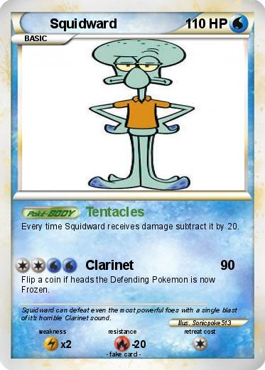 Pokemon Squidward