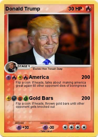 Pokemon Donald Trump