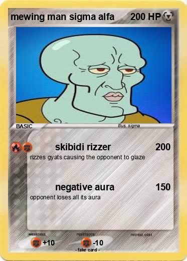 Pokemon mewing man sigma alfa