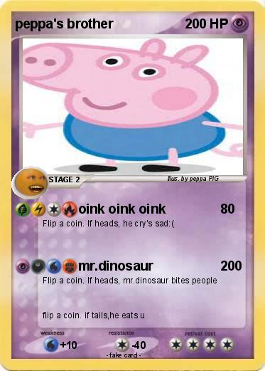 Pokemon peppa's brother