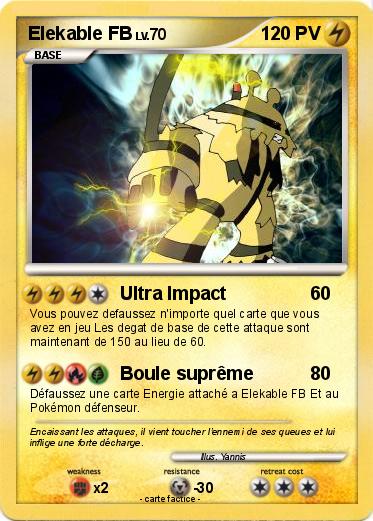 Pokemon Elekable FB