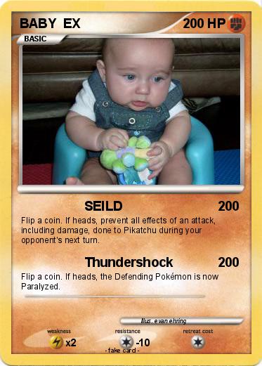 Pokemon BABY  EX