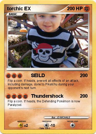 Pokemon torchic EX