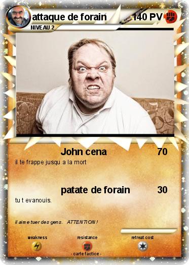 Pokemon attaque de forain