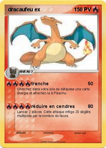 Pokemon dracaufeu ex