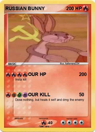 Pokemon RUSSIAN BUNNY