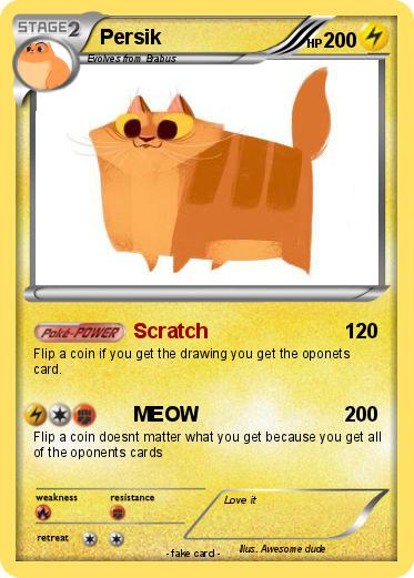 Pokemon Persik