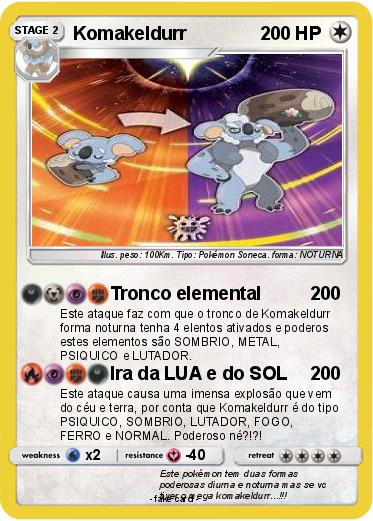 Pokemon Komakeldurr