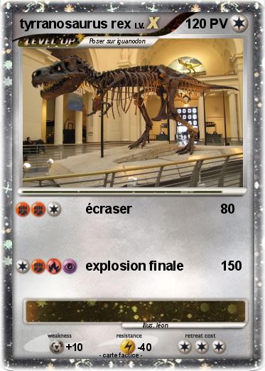 Pokemon tyrranosaurus rex