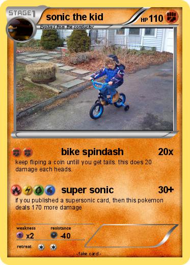 Pokemon sonic the kid