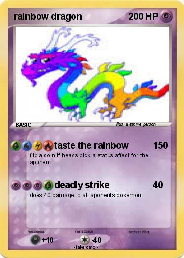 Pokemon rainbow dragon