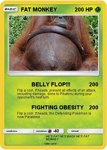 Pokemon FAT MONKEY