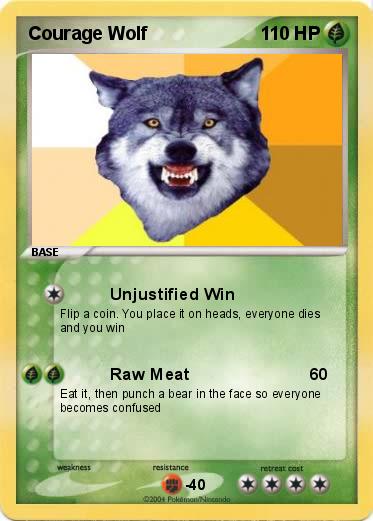 Pokemon Courage Wolf