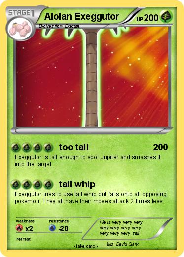 Pokemon Alolan Exeggutor