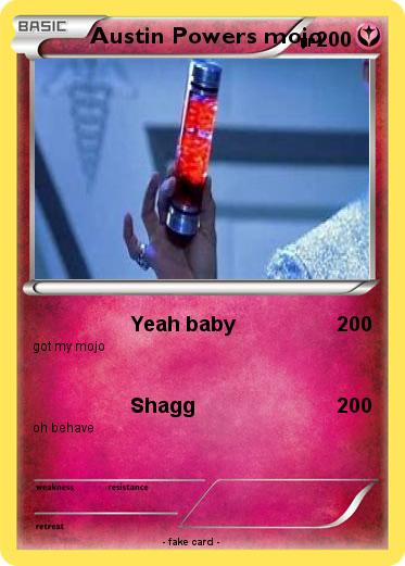Pokemon Austin Powers mojo