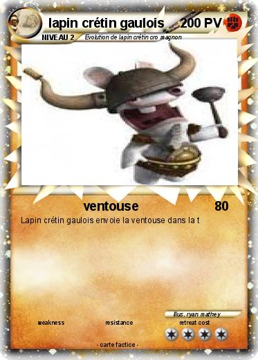 Pokemon lapin crétin gaulois