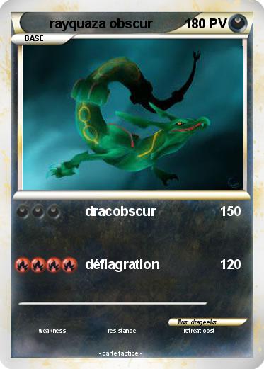Pokemon rayquaza obscur