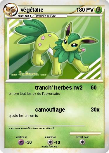 Pokemon végétalie