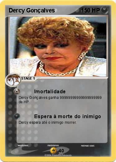 Pokemon Dercy Gonçalves