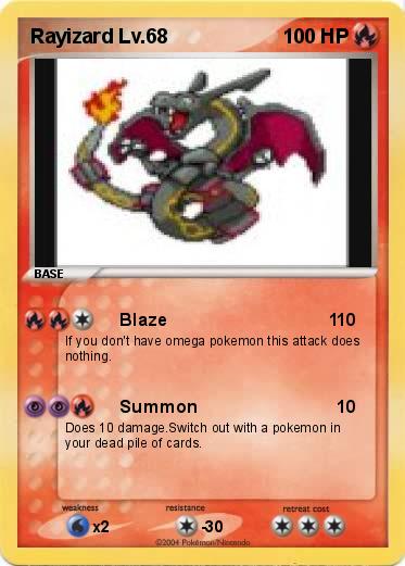 Pokemon Rayizard Lv.68