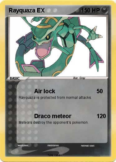Pokemon Rayquaza EX